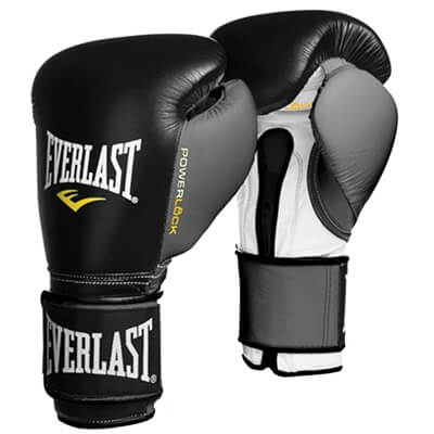 Everlast Powerlock Pro Training Gloves | 12 oz. Red/Grey/Black
